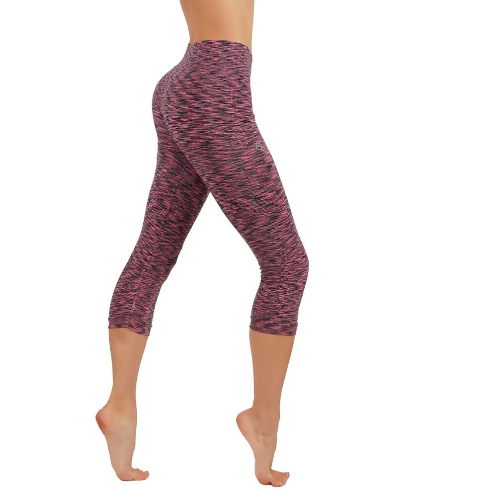 Dry-Fit Pants Workout Two Tone Leggings